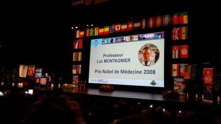 Professeur Luc Montagnier, Prix Nobel de Médecine 2008